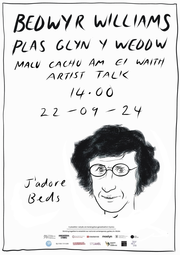 Artist talk from renowned artist Bedwyr Williams